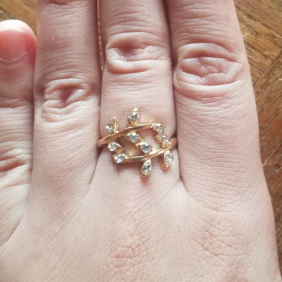 NWOT Gold Leaf / Firn Ring size 5.75 - Picture 11 of 12